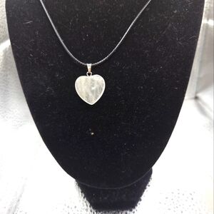 Silver Heart Pendant Necklace
